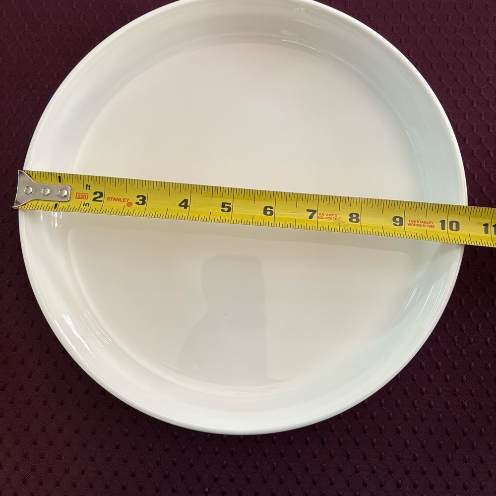 Corning Ware French White Quiche Baking Dish F-3-B, 24cm, 10 Inch Round - Picture 7 of 7